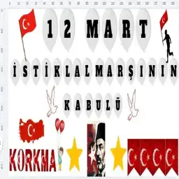 12 Mart İstiklal Marşı’nın Kabulü