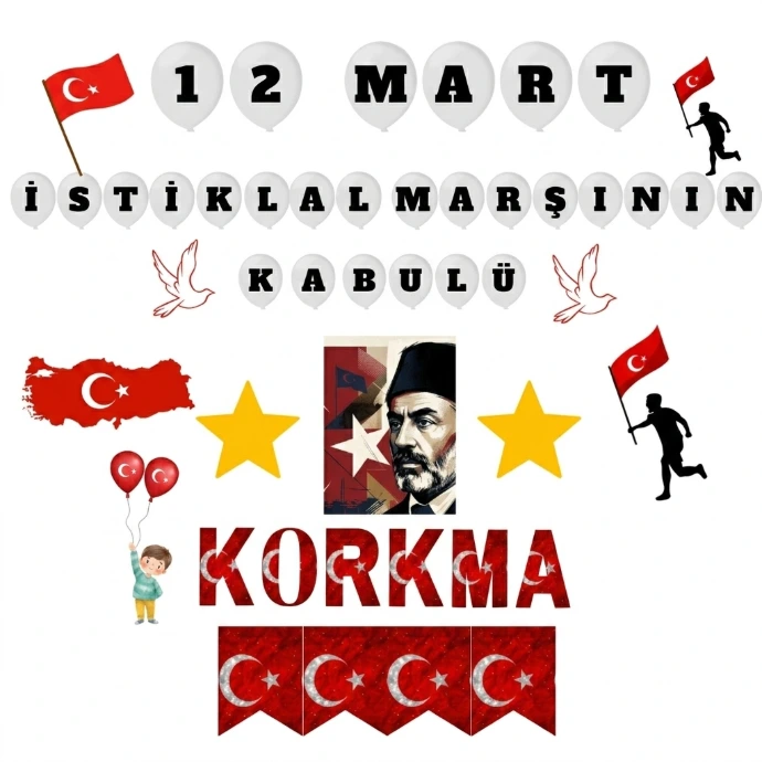 12 Mart panosu ön izleme